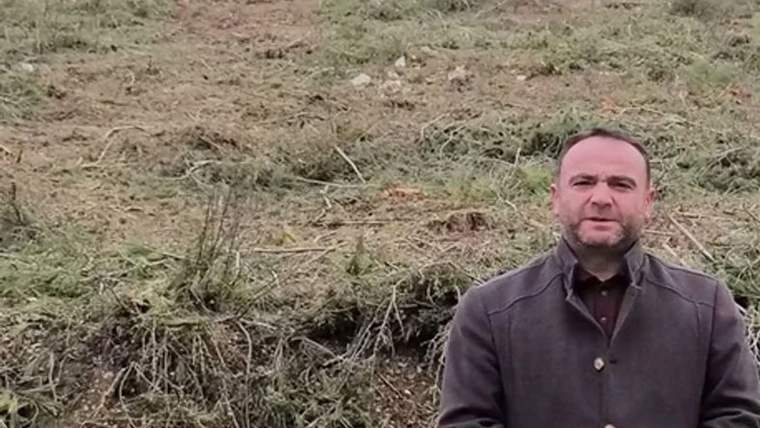 Sütçüler'de yeni mezarlık çalışmaları başladı - Birlik Haber Ajansı