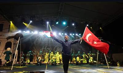 Sivas'ta Kuzey Kafkasya Festivali Coşkuyla Tamamlandı! Dağıstan Halk Dansları Büyüledi