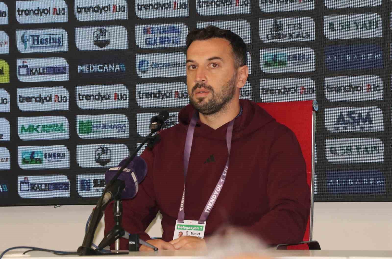 Umut Eskiköy: "Bizim için üzücü bir maçtı"