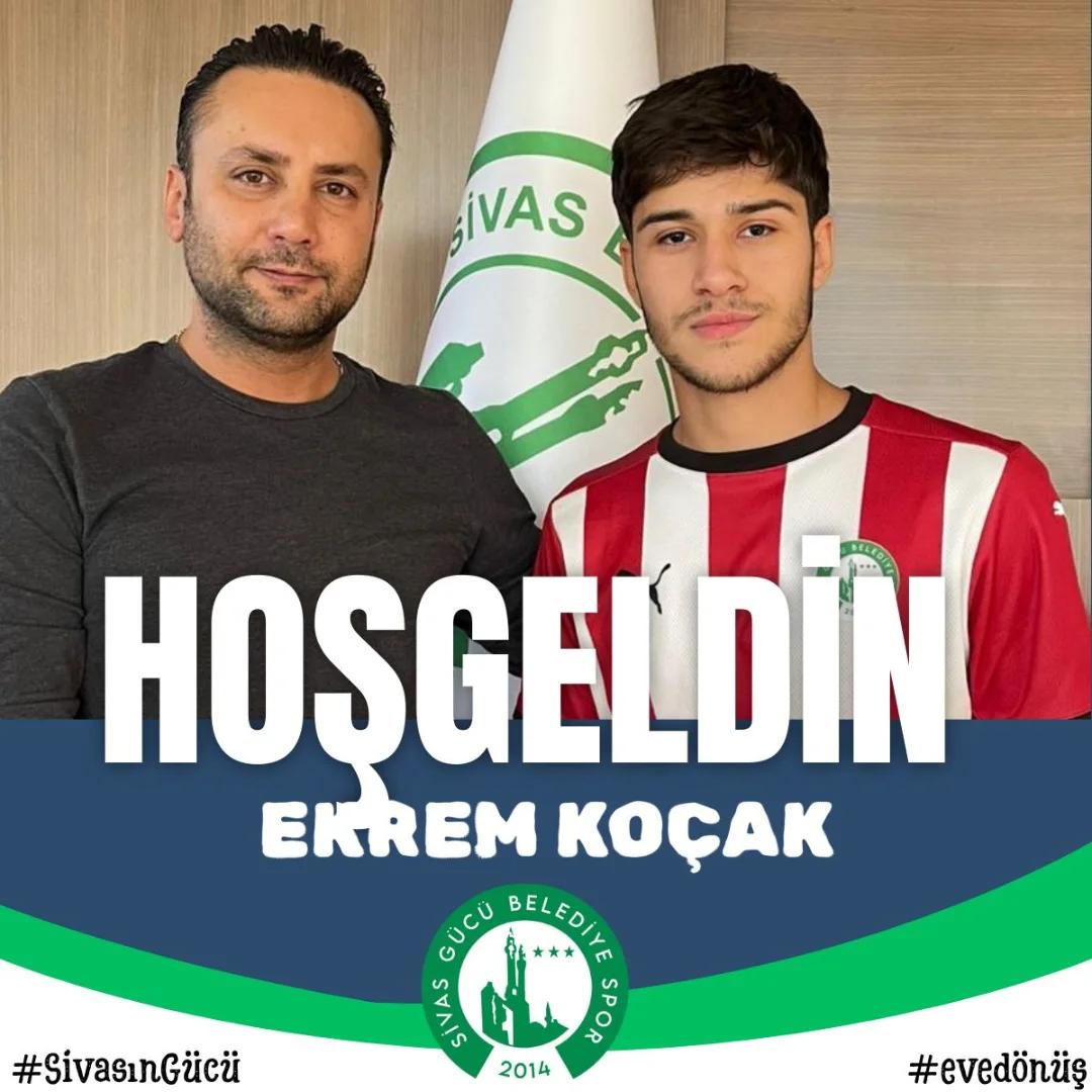 Sivas Belediye Spor, Ekrem Koçak ile Anlaştı