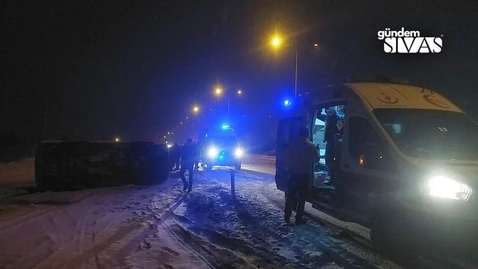 Buzlu Yollar Kazalara Sebep Oldu