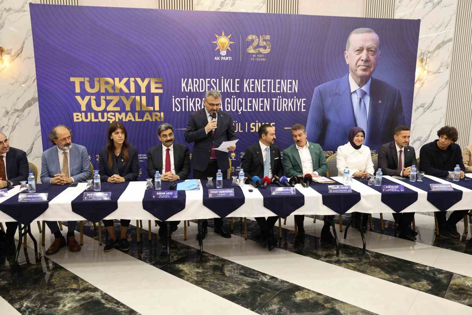 Zorlu Sivas’ta açıkladı: Türkpol yapılanması için çalışılıyor