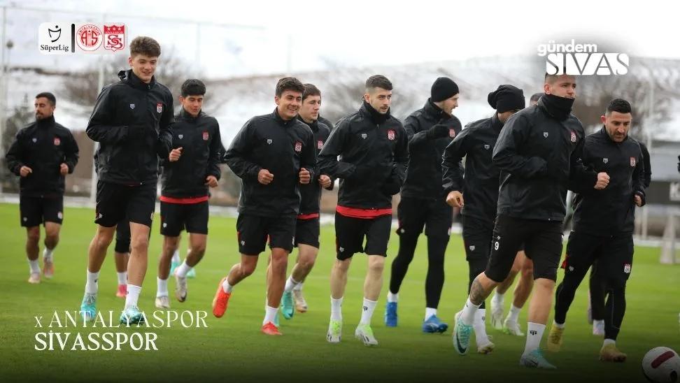 Sivasspor, Antalyaspor Maçına Hazır