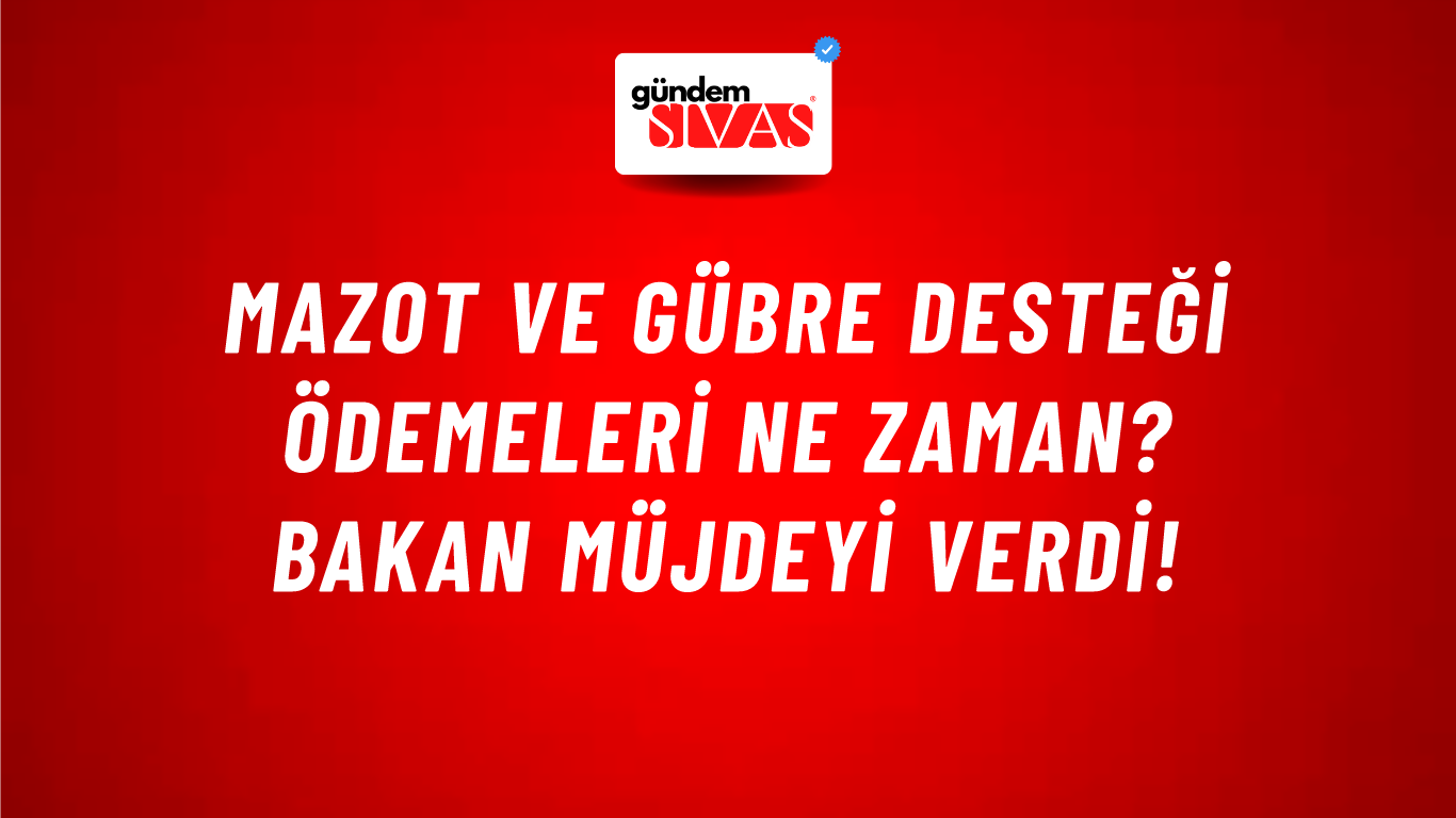 Mazot ve gübre desteği ödemeleri ne zaman? Bakan müjdeyi verdi!