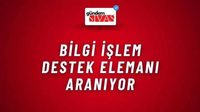 Bilgi İşlem Destek Elemanı Aranıyor
