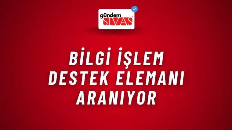 Bilgi İşlem Destek Elemanı Aranıyor