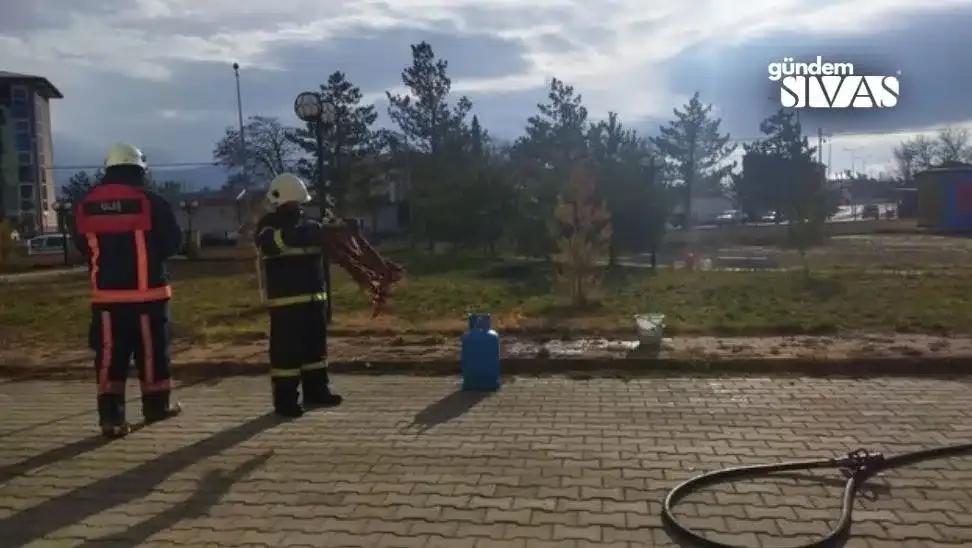 Ulaş İlçesi'nde Yangın Tatbikatı Yapıldı