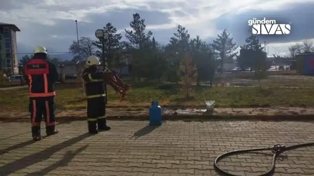 Ulaş İlçesi'nde Yangın Tatbikatı Yapıldı