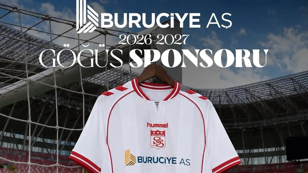Sivasspor'un Yeni Göğüs Sponsoru Buruciye A.Ş. Oldu!