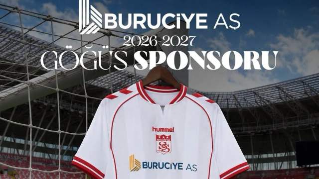 Sivasspor'un Yeni Göğüs Sponsoru Buruciye A.Ş. Oldu!