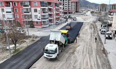 Isparta 206. Cadde'de asfaltlama yapıldı - Birlik Haber Ajansı