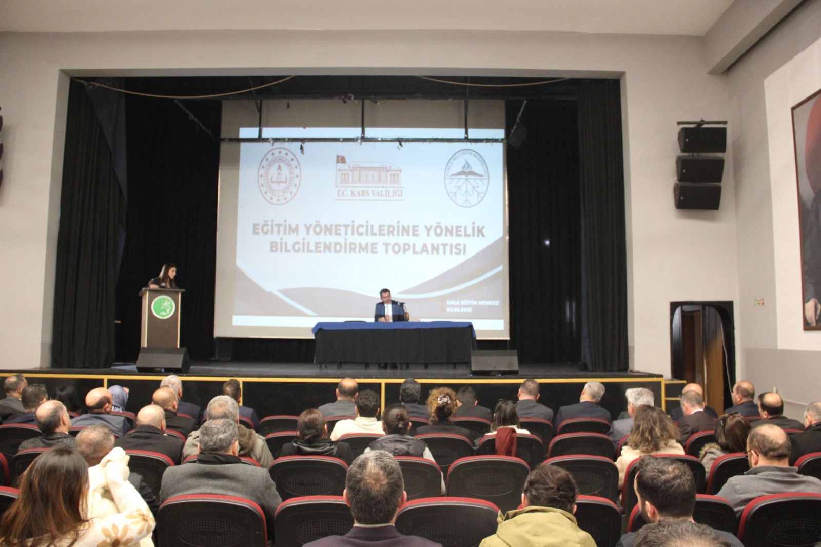 Kars’ta eğitim yöneticilerine yönelik bilgilendirme toplantısı yapıldı - Birlik Haber Ajansı