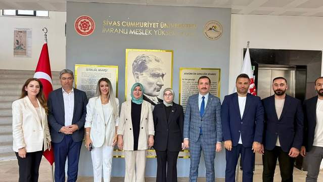 Sivas Cumhuriyet Üniversitesi İmranlı Meslek Yüksekokulu’na Önemli Ziyaret