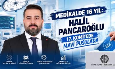 Medikalde 16 Yıl: Halil Pancaroğlu 17. Komitede Mavi Pusulada