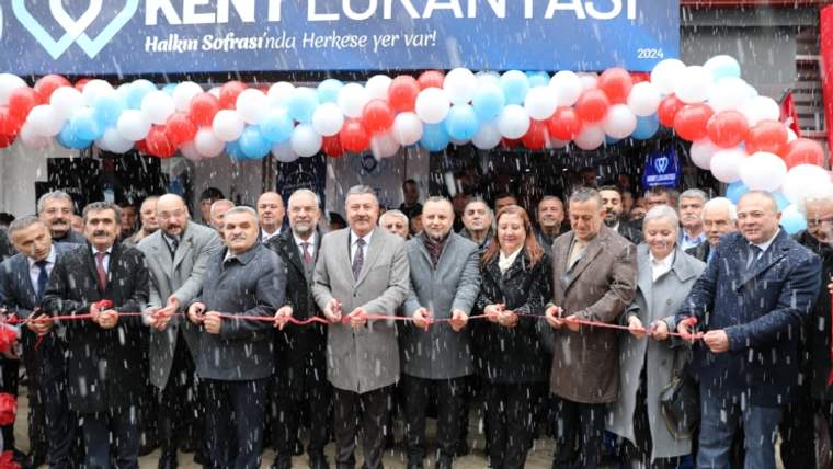Merzifon Belediyesi Kent Lokantası açıldı