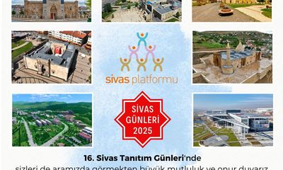 16. Sivas Tanıtım Günleri İstanbul’da Başlıyor (2-5 Ekim 2025)
