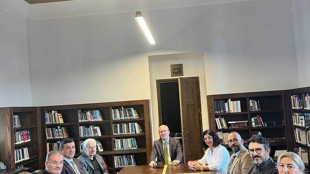 Sivas'ta Hizmete Açılan Numan Efendi Halk Kütüphanesi'nde Yayın Kurulu Toplantısı Yapıldı