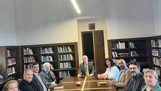 Sivas'ta Hizmete Açılan Numan Efendi Halk Kütüphanesi'nde Yayın Kurulu Toplantısı Yapıldı