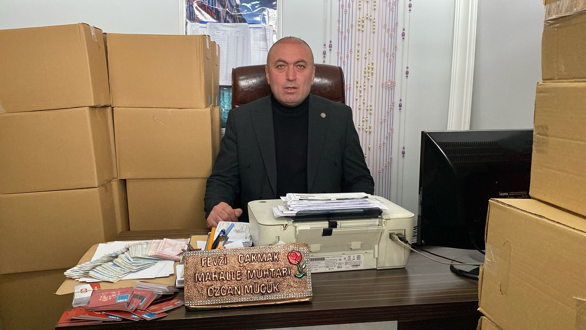 Efsane Muhtar Özcan Mücük, mahalle sakinlerini yine sevindirdi - Birlik Haber Ajansı