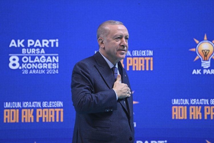 Cumhurbaşkanı Erdoğan, AK Parti Bursa İl Kongresi'ne katıldı - Birlik Haber Ajansı