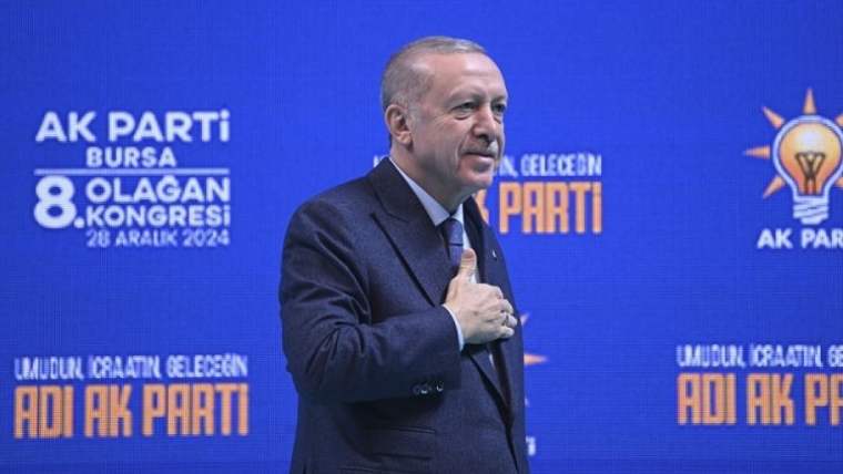 Cumhurbaşkanı Erdoğan, AK Parti Bursa İl Kongresi'ne katıldı - Birlik Haber Ajansı