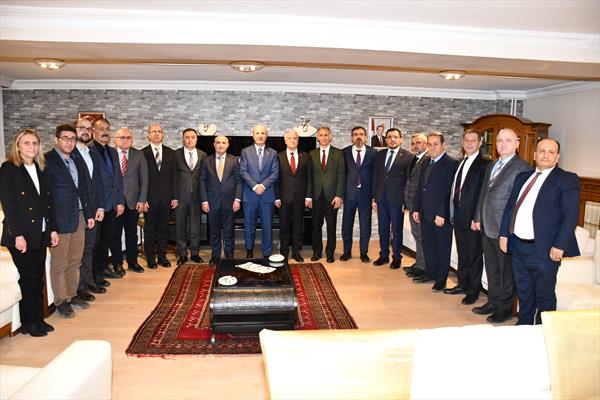 YÖK Başkanı Prof. Dr. Erol Özvar senato üyeleri ile bir araya geldi - Birlik Haber Ajansı