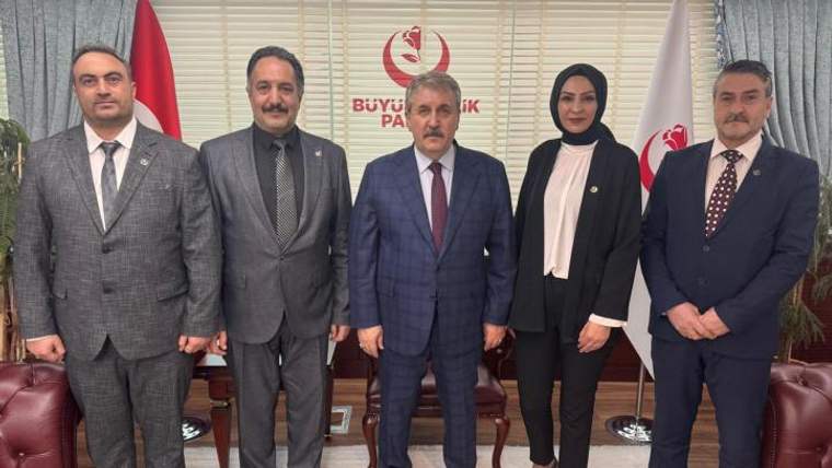 Büyük Birlik Partisi Genel Başkanı Mustafa Destici’ye Kars teşkilatından ziyaret - Birlik Haber Ajansı