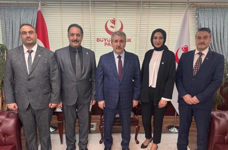 Büyük Birlik Partisi Genel Başkanı Mustafa Destici’ye Kars teşkilatından ziyaret - Birlik Haber Ajansı