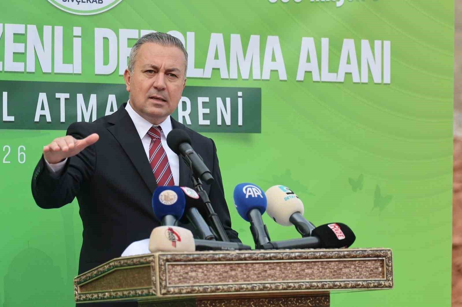 636 milyon TL’lik tesisin temeli Sivas’ta atıldı