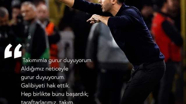 Fenerbahçe Teknik Direktörü Domenico Tedesco, Stuttgart Maçı Sonrası Değerlendirdi