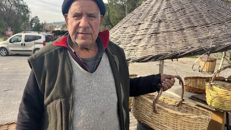 Sepet yaparak 5 çocuk büyüttü - Birlik Haber Ajansı