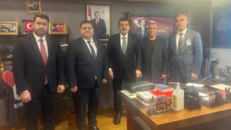 GMİS Yönetiminden milletvekillerine ziyaret - Birlik Haber Ajansı