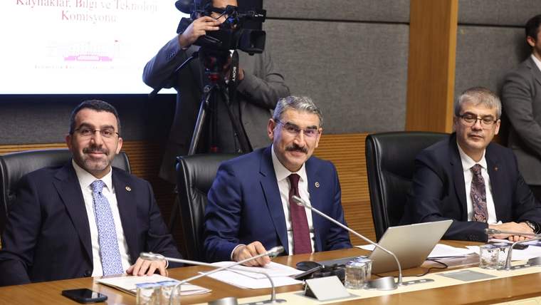 Kars Milletvekili Adem Çalkın, Bilgi Teknolojileri Komisyonuna katıldı - Birlik Haber Ajansı