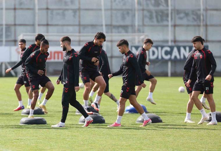 Sivasspor, Ümraniyespor maçı hazırlıklarını sürdürüyor