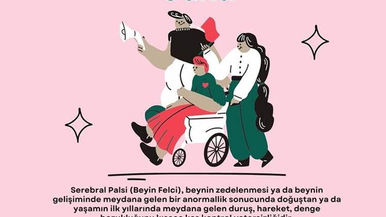 Sivas'ta 6 Ekim Dünya Serebral Palsi Günü'nde Farkındalık Çalışmaları