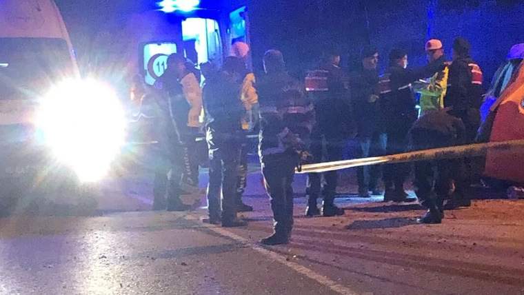 Burdur’da feci kaza: 1 ölü 3 yaralı