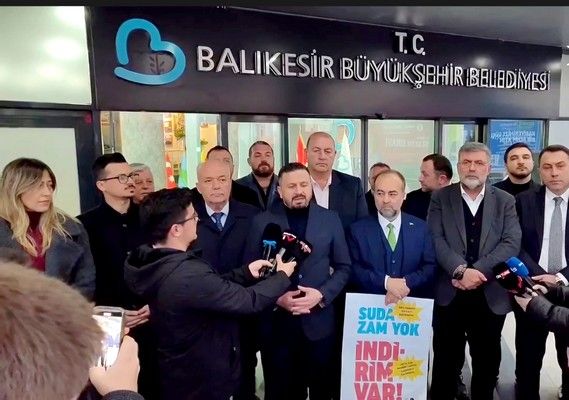 Başkan Aydemir’den Balıkesir halkına büyük su indirimi müjdesi - Birlik Haber Ajansı