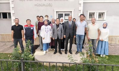 Sivas İl Tarım Orman Müdürü Salih İnan, Hafik İlçe Tarım ve Orman Müdürlüğü'nü Ziyaret Etti