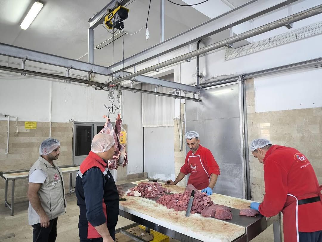 Sivas'ta Et ve Süt İşleme Tesisleri Denetlendi