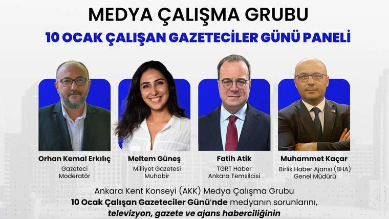 Ankara Kent Konseyi ve TİMBİR'den 10 Ocak’ta gazetecilik paneli - Birlik Haber Ajansı