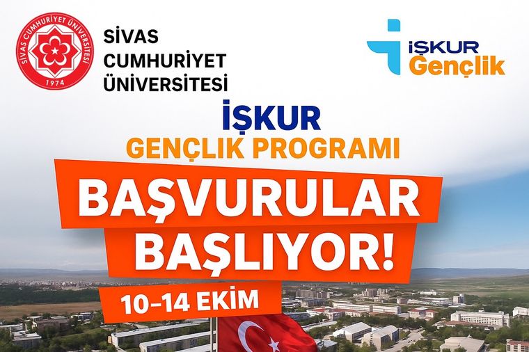 Sivas Cumhuriyet Üniversitesi ve İŞKUR'dan Öğrencilere İstihdam Desteği