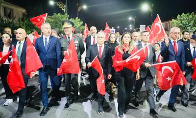 Sivas'ta 30 Ağustos Zafer Bayramı Yürüyüşü Coşkuyla Tamamlandı