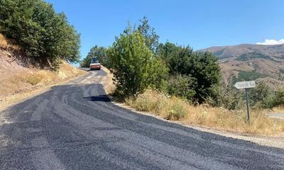 Sivas Suşehri Yoncalı Köyü Yolunda Asfalt Yama Çalışmaları Tamamlandı