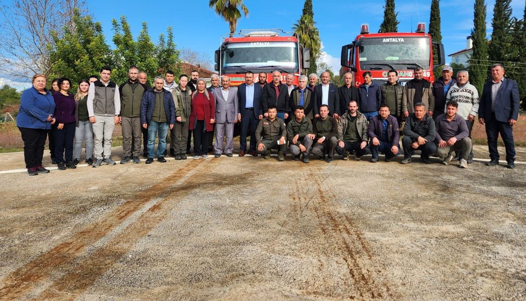 Serik Orman İşletme Müdürlüğü'nden orman yangınlarıyla mücadeleye yönelik bilgilendirme toplantısı - Birlik Haber Ajansı