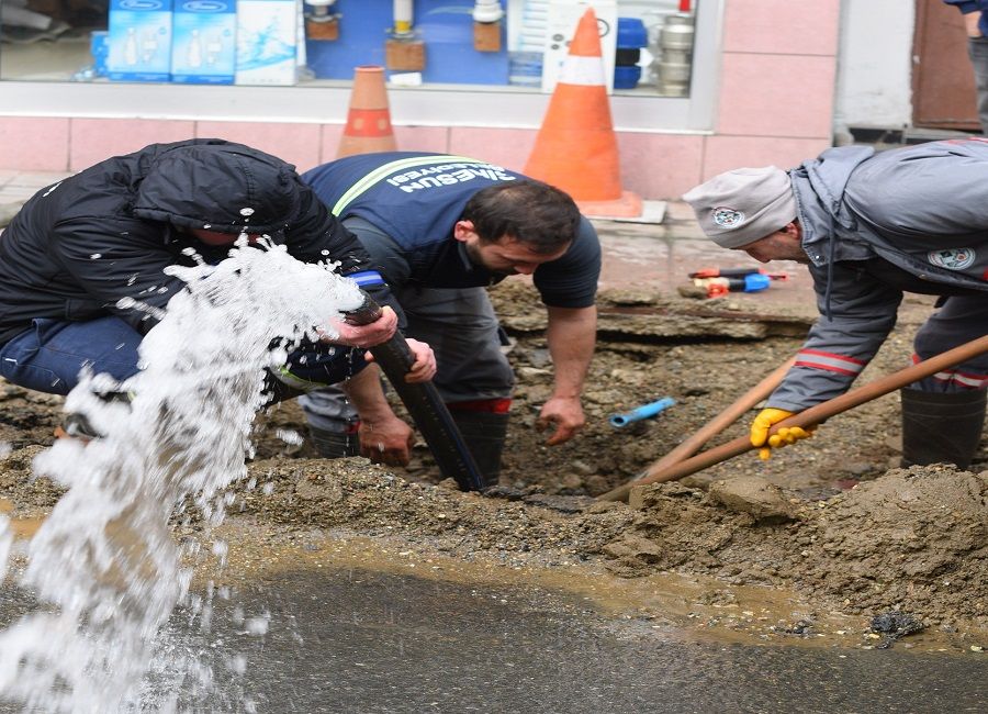 Giresun Belediyesi altyapı çalışmalarına devam ediyor - Birlik Haber Ajansı