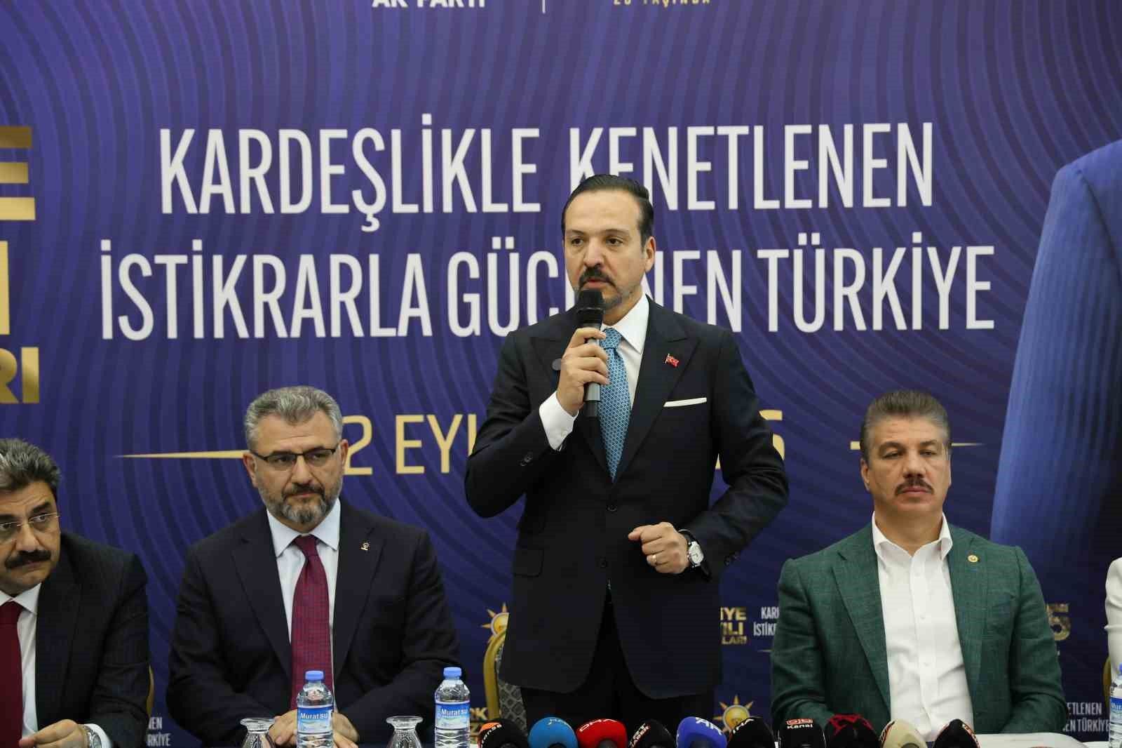 Zorlu Sivas’ta açıkladı: Türkpol yapılanması için çalışılıyor