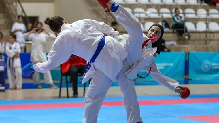 Sivas'ta Karate Şampiyonası Heyecanı Yaşandı