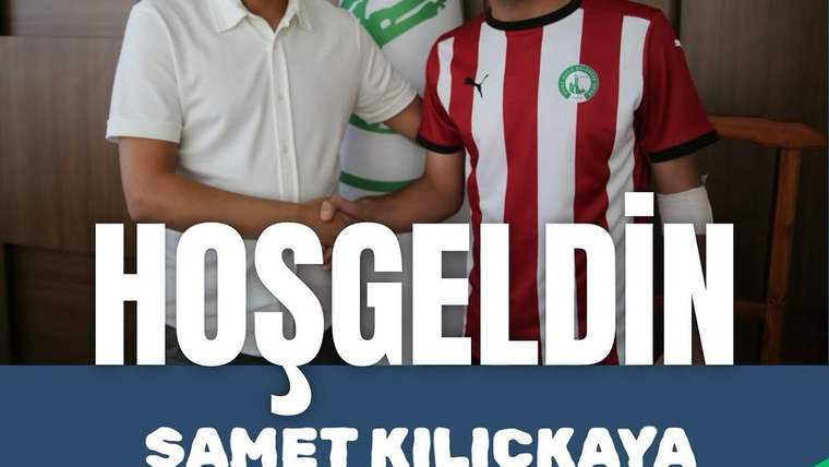 Sivas Belediye Spor, Samet Kılıçkaya ile Anlaştı
