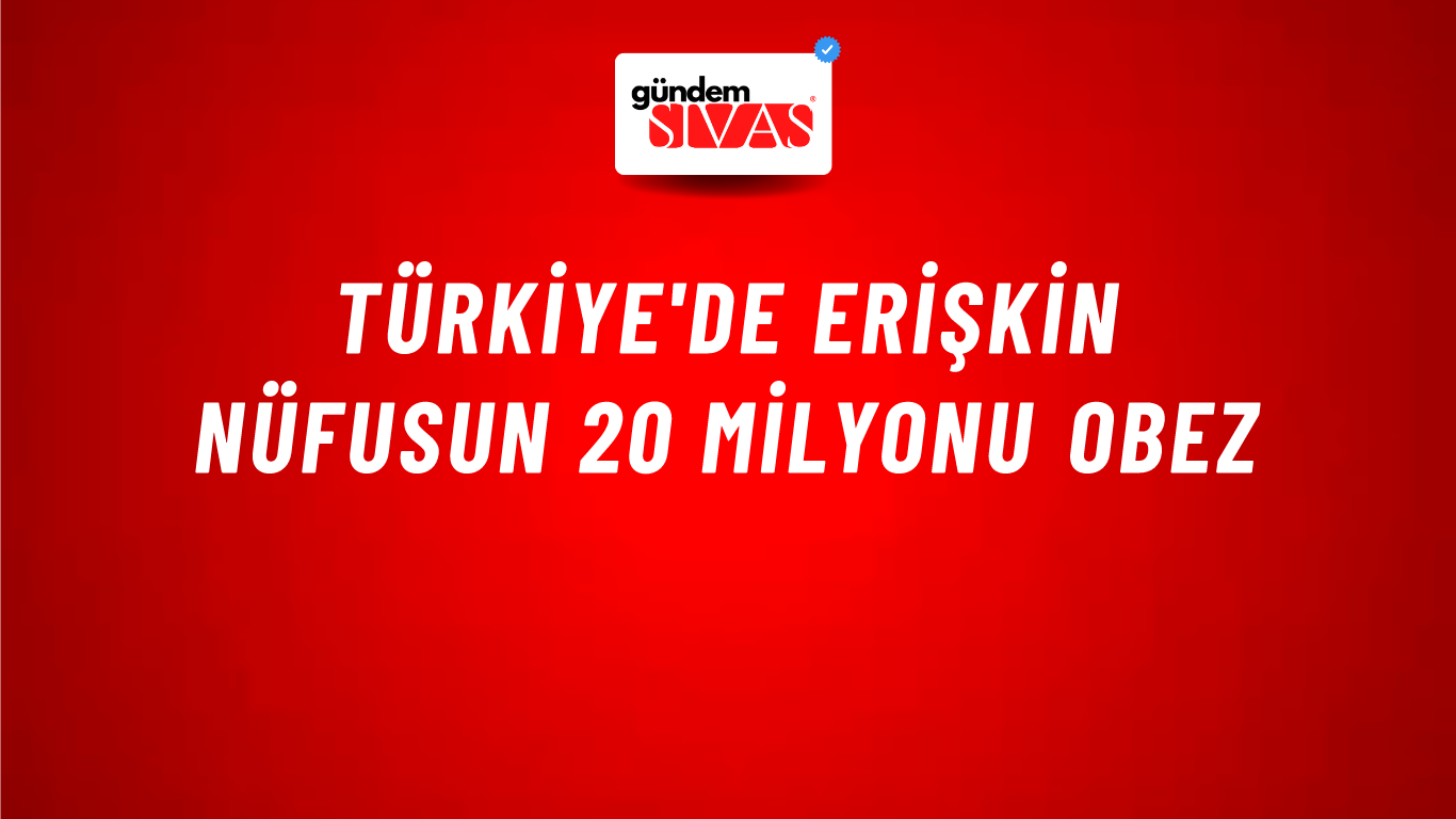 Türkiye'de Erişkin Nüfusun 20 Milyonu Obez