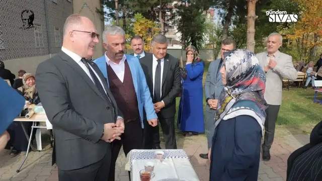 Başkan Bilgin "Filistin'e Destek" Kermesinde